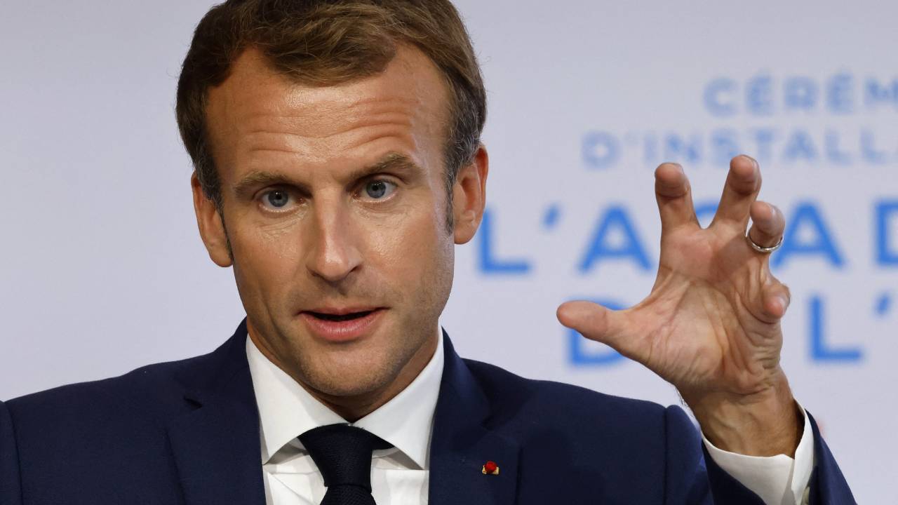 Emmanuel Macron, presidente da França