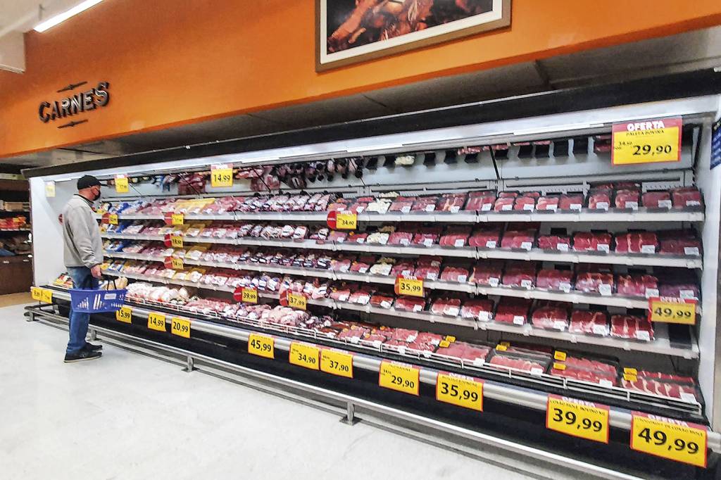 REALIDADE - Supermercados: inflação dos alimentos tende a provocar danos na imagem do presidente -