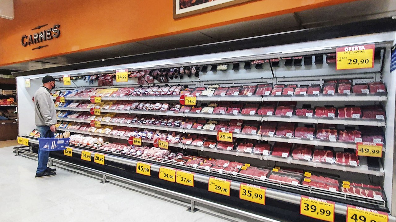 REALIDADE - Supermercados: inflação dos alimentos tende a provocar danos na imagem do presidente -