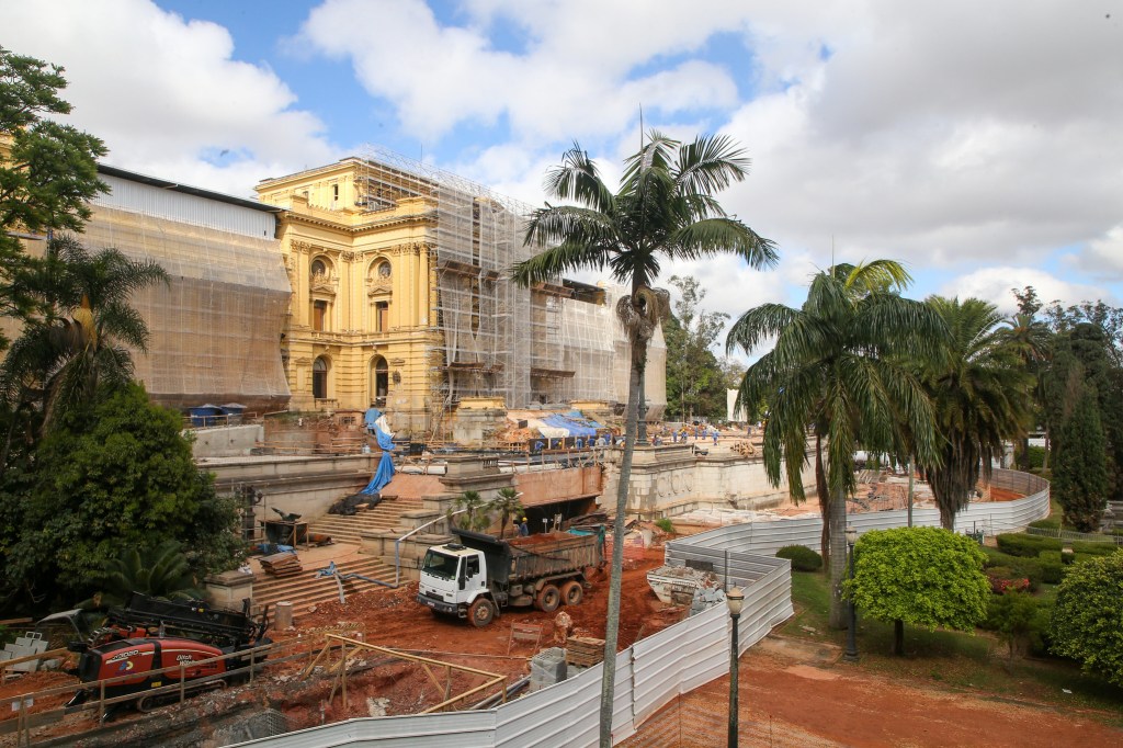 Museu do Ipiranga entra em fase final da reforma
