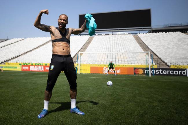 Neymar na Arena Corinthians