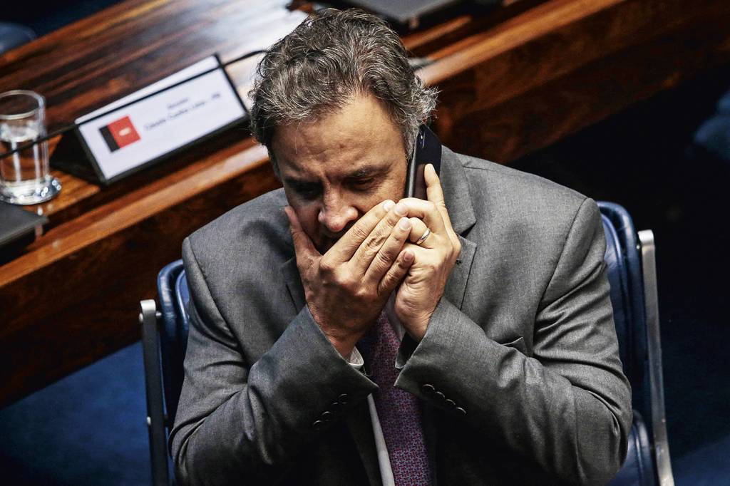 DE VOLTA - Aécio: o deputado retoma a influência interna e atua contra Doria -