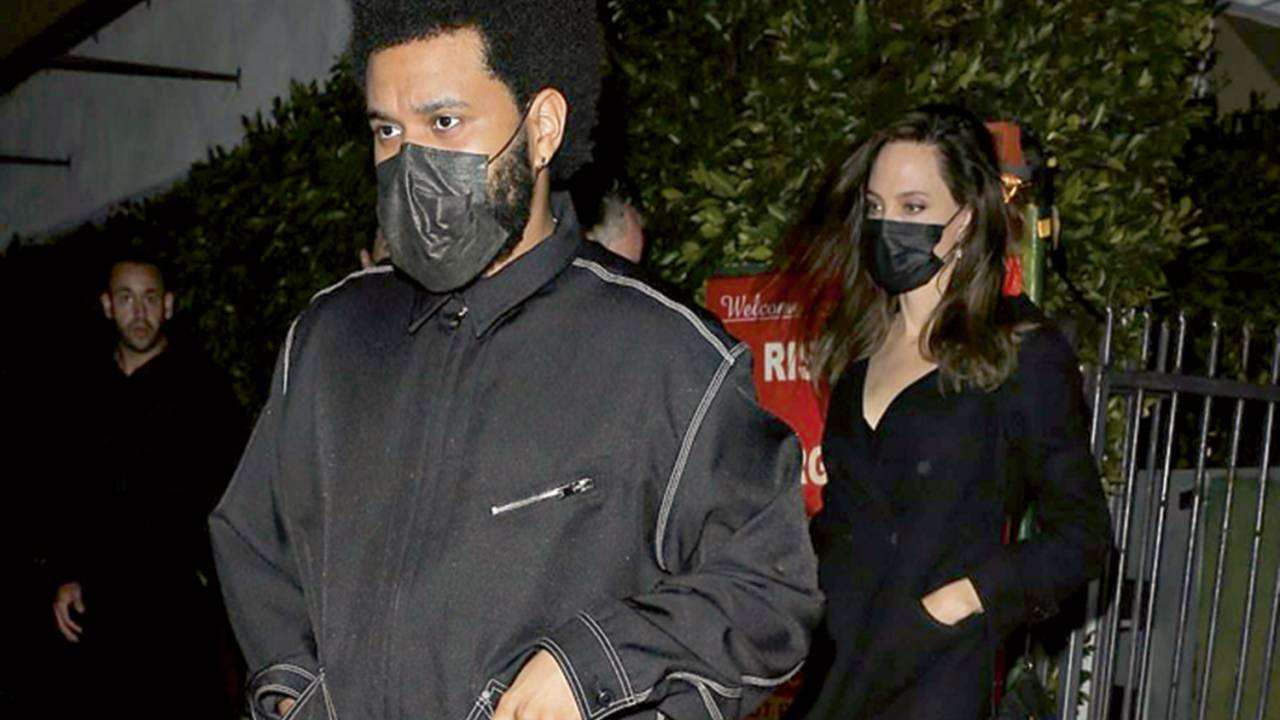 ANGELINA JOLIE e THE WEEKND