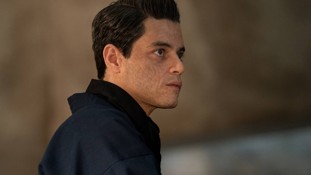 Rami Malek no filme '007 - Sem Tempo para Morrer' -