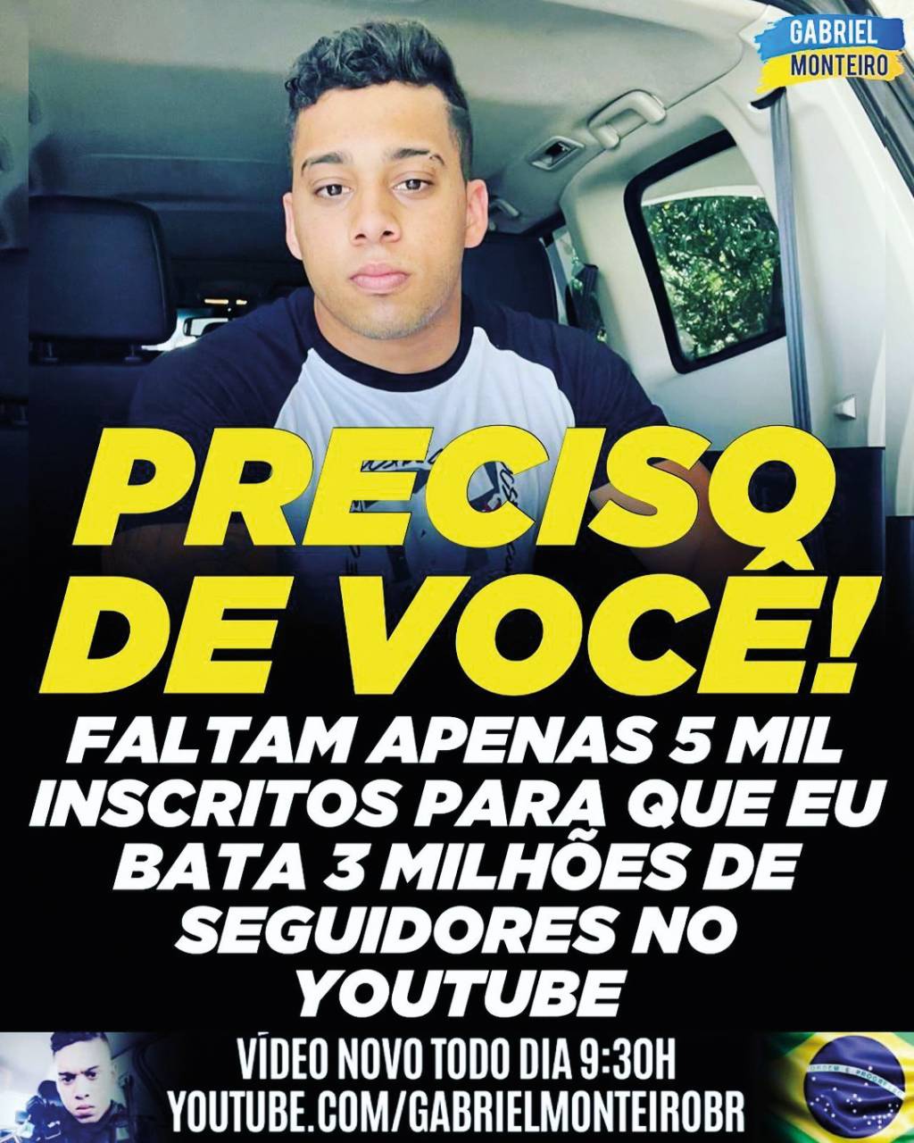 A POSTOS - Monteiro: fora da polícia, continua postando suas “ações” -