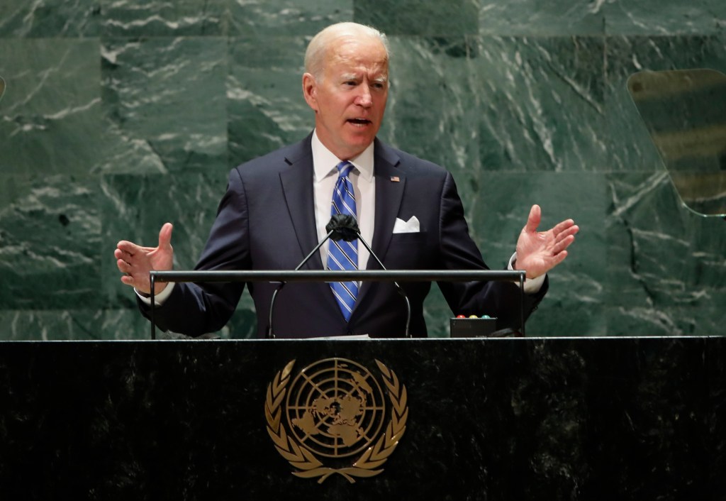 Presidente dos EUA, Joe Biden, discursa na ONU. 21/09/2021