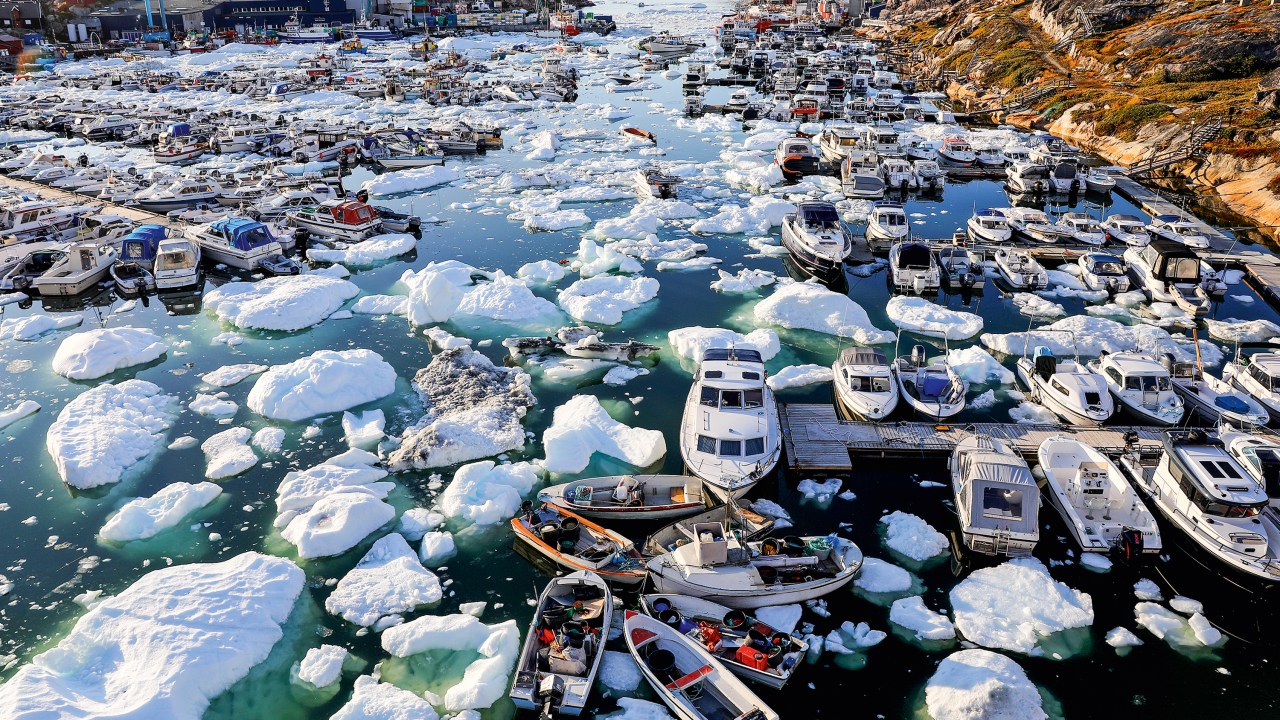 ISSO É O ÁRTICO - Groenlândia no verão: a primeira chuva da história e degelo em ritmo sem precedentes -