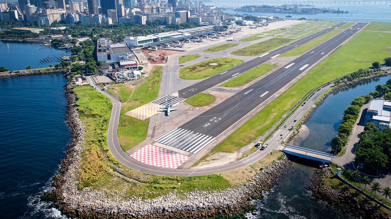 ATIVO VALIOSO - Aeroporto Santos Dumont, no Rio: parte do pacote em negociação -