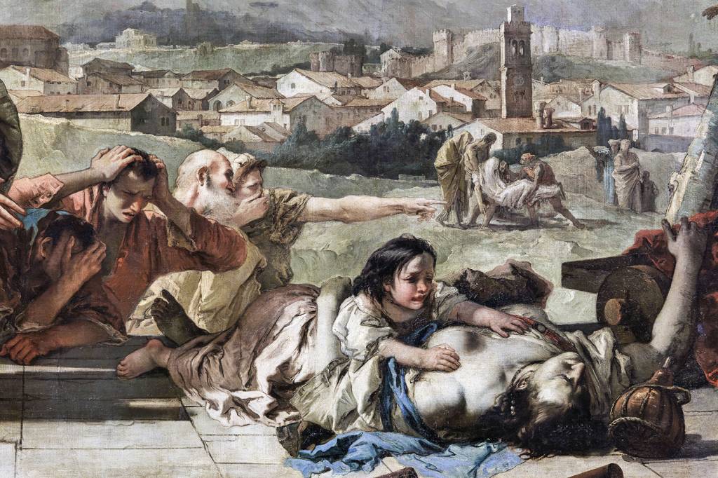 SINA - A Peste, pelo italiano Tiepolo: o progresso não nos livrou das epidemias -