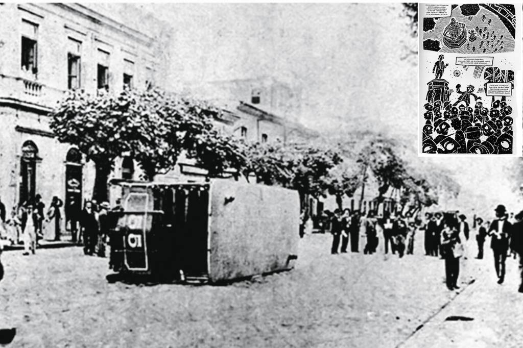 AULA - A Revolta da Vacina, em 1904, no Rio, e sua representação em HQ: material didático nas escolas -