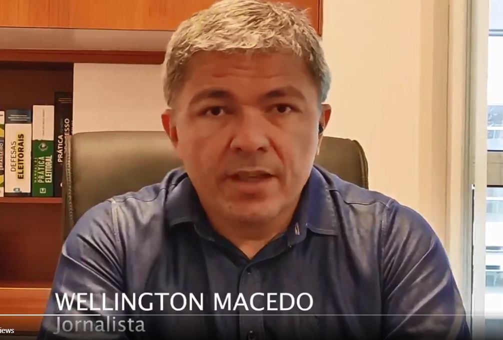 Wellington Macedo em vídeo publicado nas redes sociais