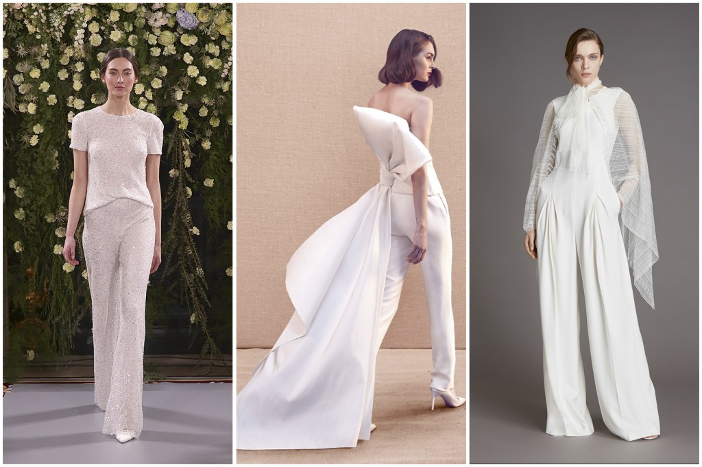 NOVA BOSSA - Passarela: looks apresentados no New York Bridal Fashion Week 2021 mostram inspiração na alfaiataria -