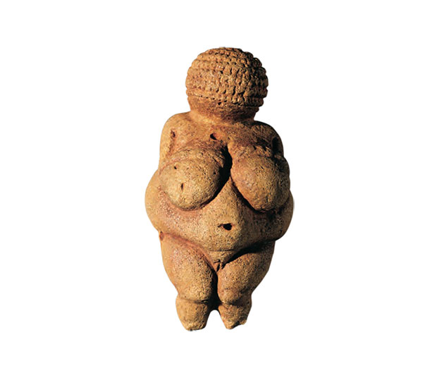 A Vênus de Willendorf.