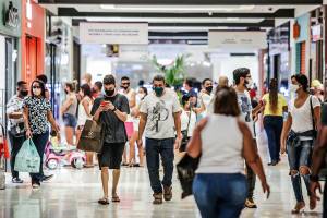 First Day of the Opening of Shopping Malls in Rio de Janeiro Amidst the Coronavirus (COVID – 19) Pandemic