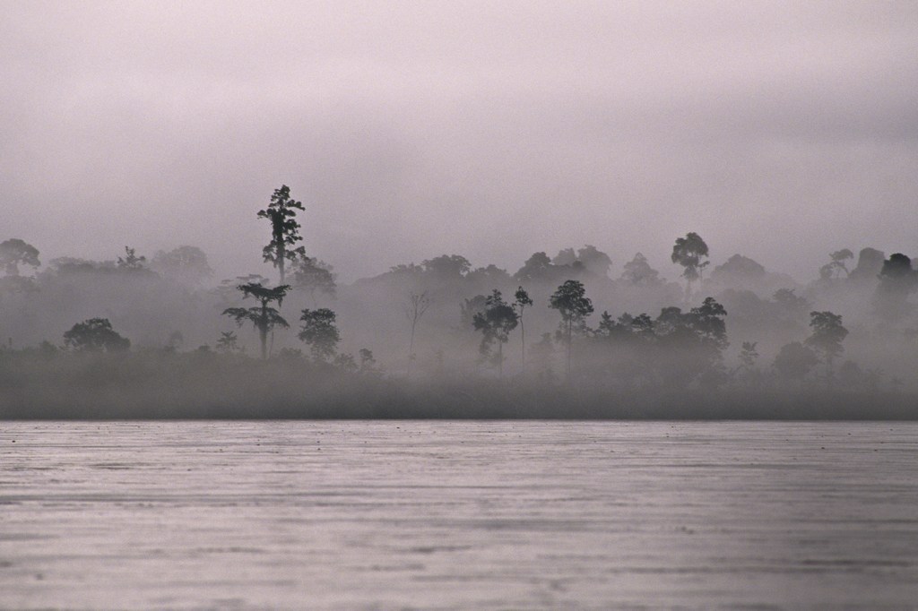 DESAFIO - Rio Napo, na Amazônia peruana, ponto de partida de Carvajal: imensidão a ser domada e explorada -