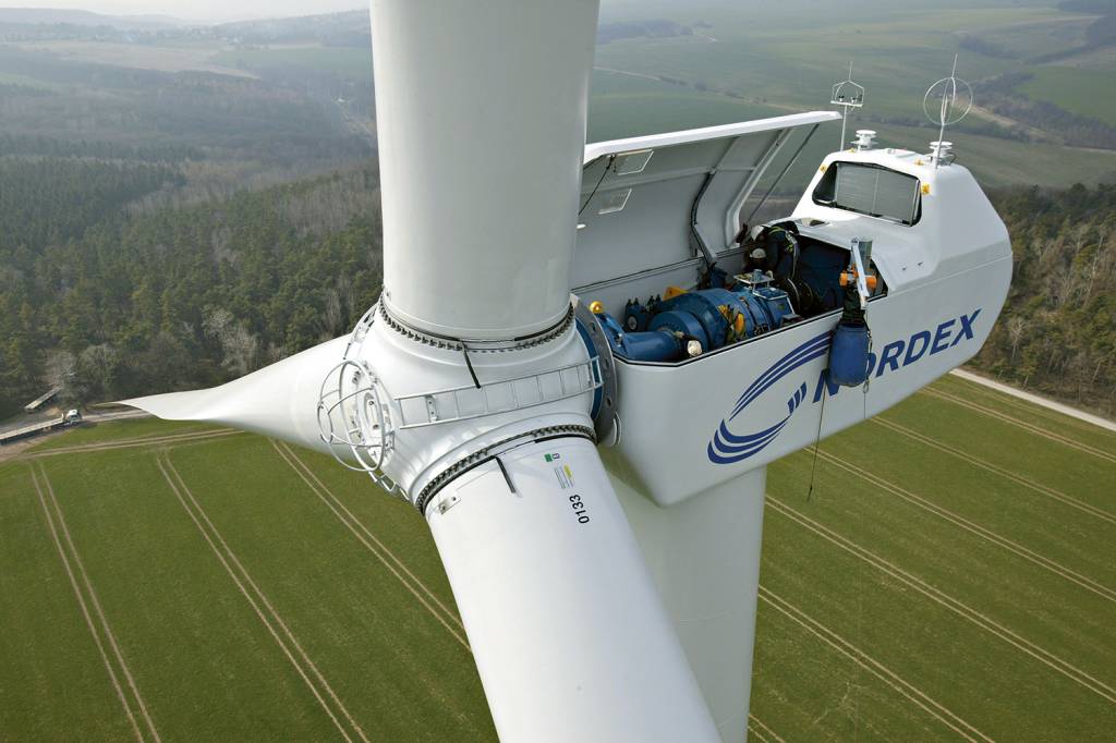 NAS ALTURAS - Turbina eólica: hidrogênio verde é produzido a partir do uso de energia limpa -