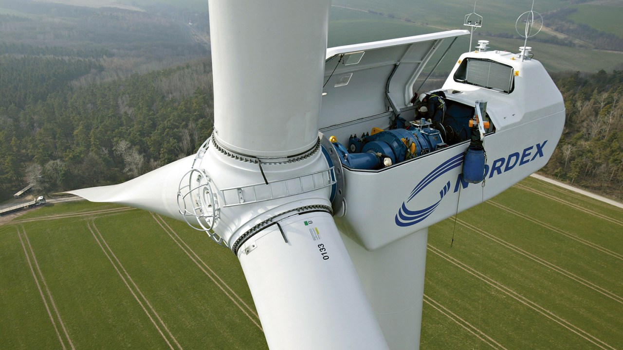 NAS ALTURAS - Turbina eólica: hidrogênio verde é produzido a partir do uso de energia limpa -