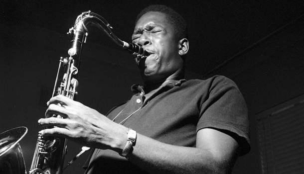 O saxofonista John Coltrane