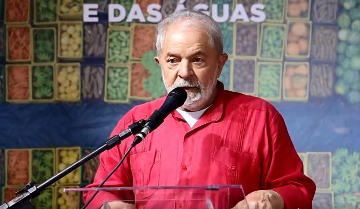 Ex-presidente Lula em evento do PT no Dia Mundial da Alimentação