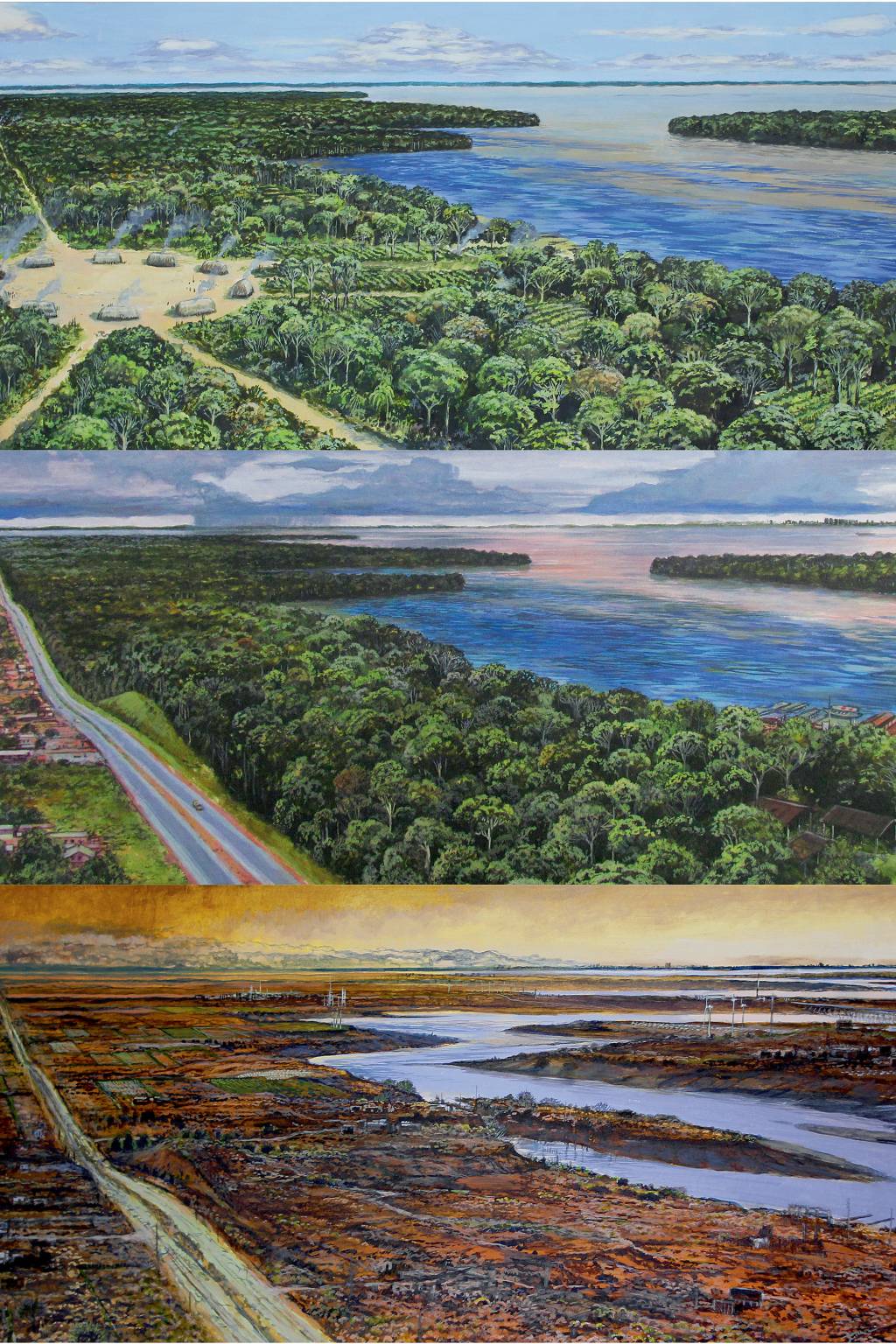 TERRA 2500-AMAZONIA-1.jpg IMENSIDÃO ESTÉRIL - A Amazônia seria uma das regiões onde as temperaturas poderão subir a mais de 38 graus durante metade do ano. Toda a riqueza desse ecossistema se perderia -