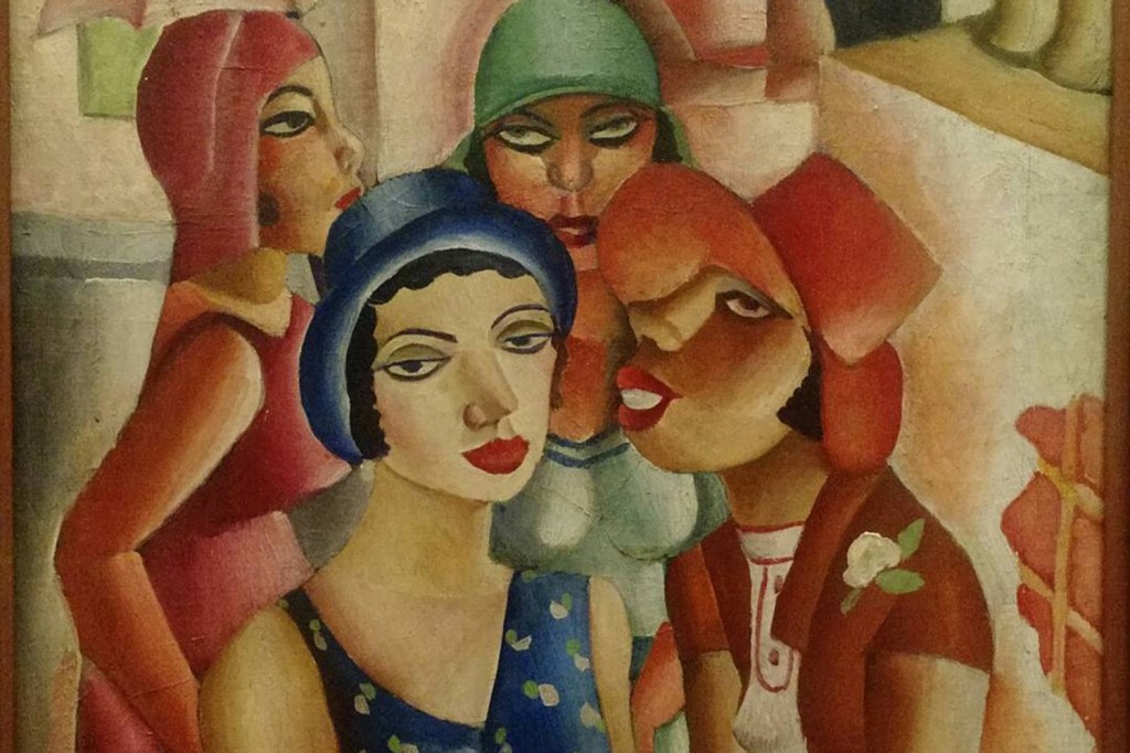 Cinco Moças de Guaratinguetá, 1930, de Di Cavalcanti -