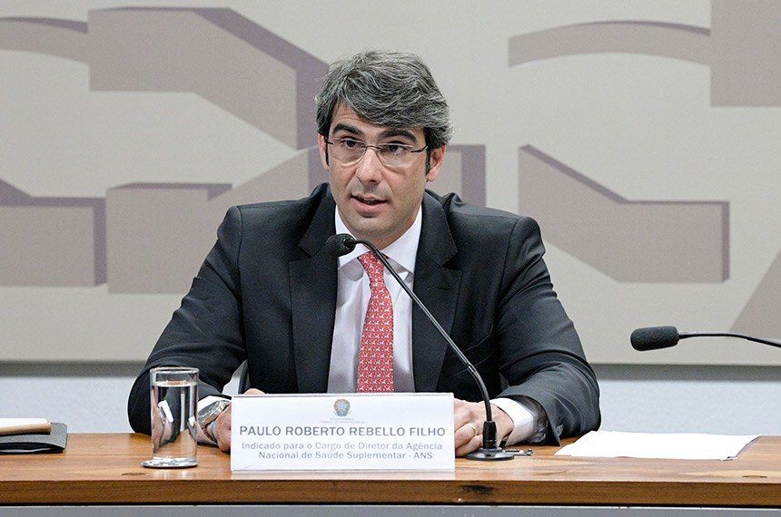 O presidente da Agência Nacional de Saúde Suplementar, Paulo Roberto Vanderlei Rebello Filho