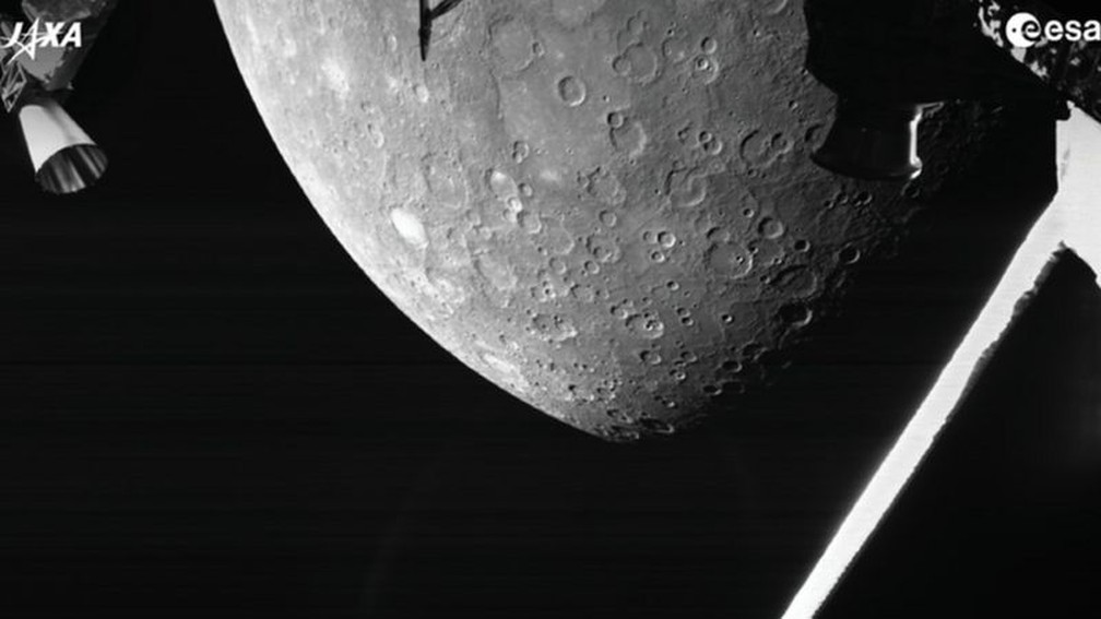 Primeira imagem de Mercúrio
