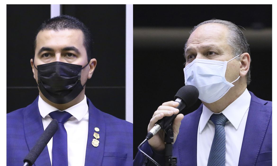 Deputados Luis Miranda (DEM-DF) e Ricardos Barros (PP-PR)