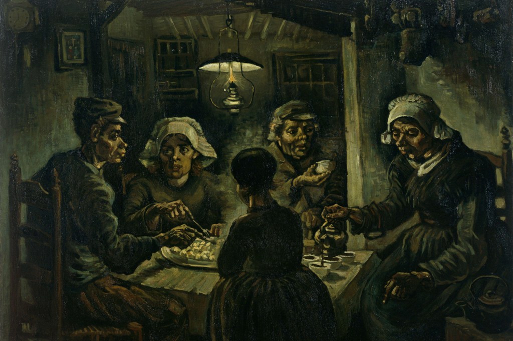 'Os Comedores de Batata' (1885), quadro de Vincent Van Gogh