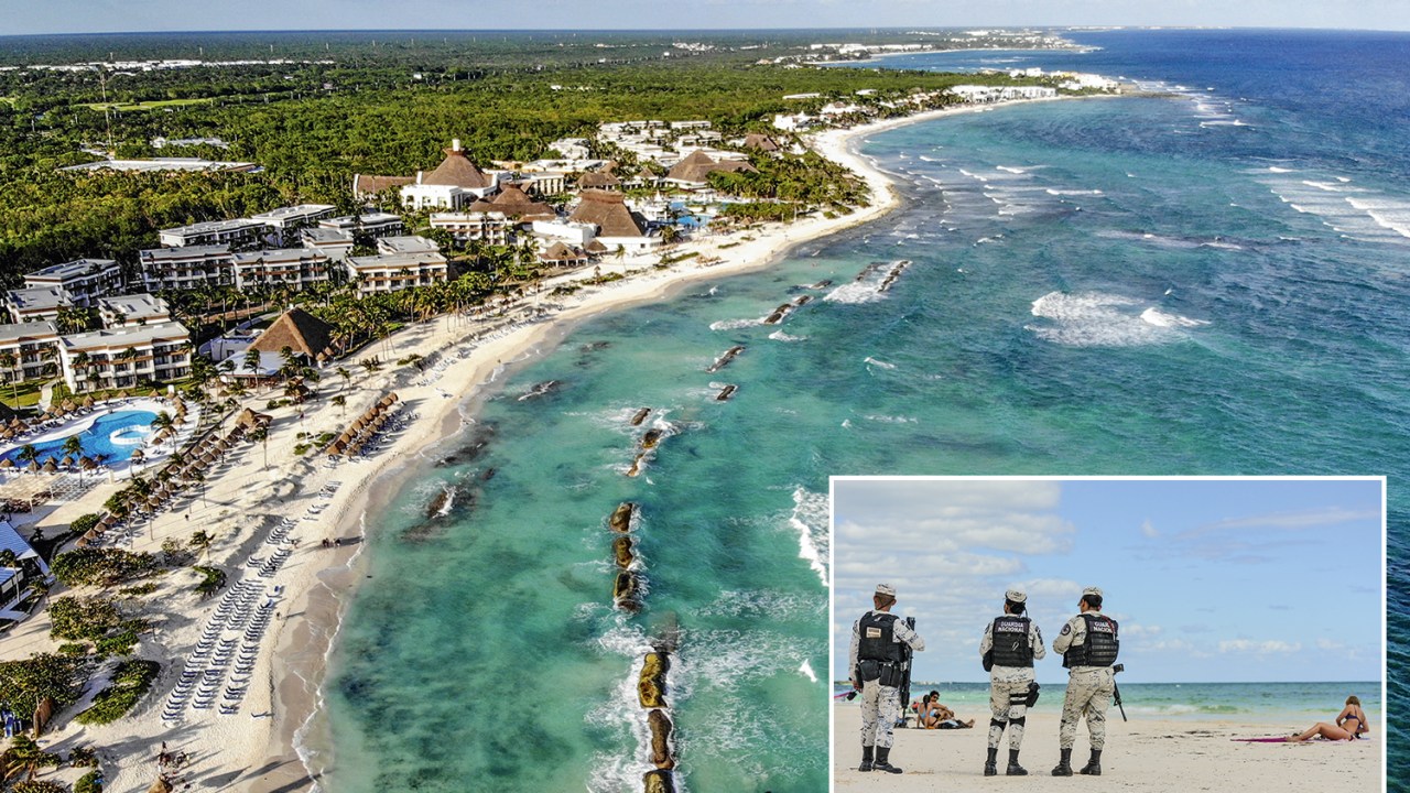 PAZ ABALADA - Cancún: praias patrulhadas após troca de tiros entre bandidos na frente de hóspedes de um resort de luxo -