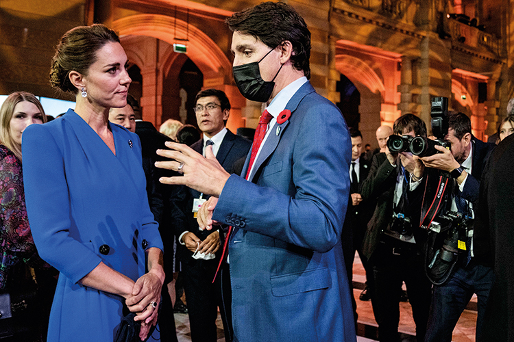 Kate e Justin Trudeau -