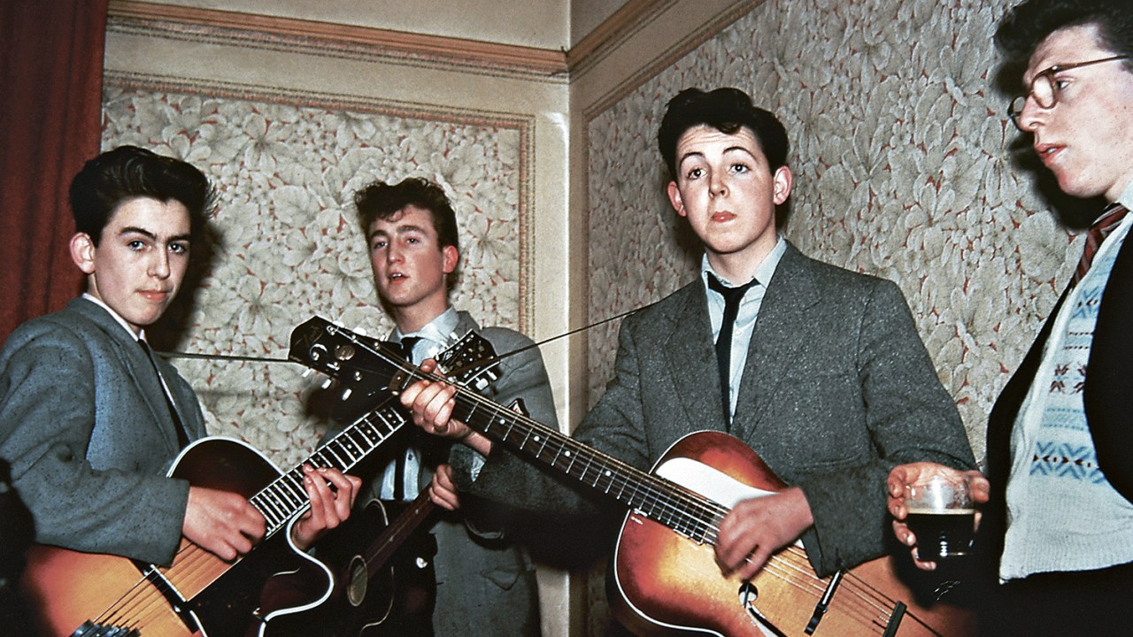FUNDO DO BAÚ - Beatles: George, John e Paul adolescentes -