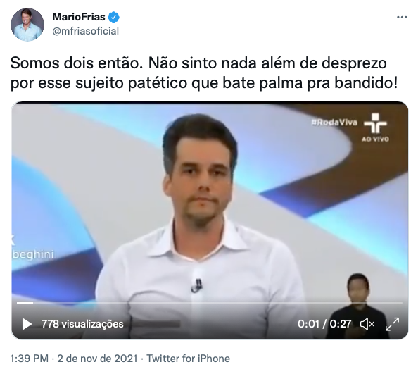 Twitter Wagner Moura