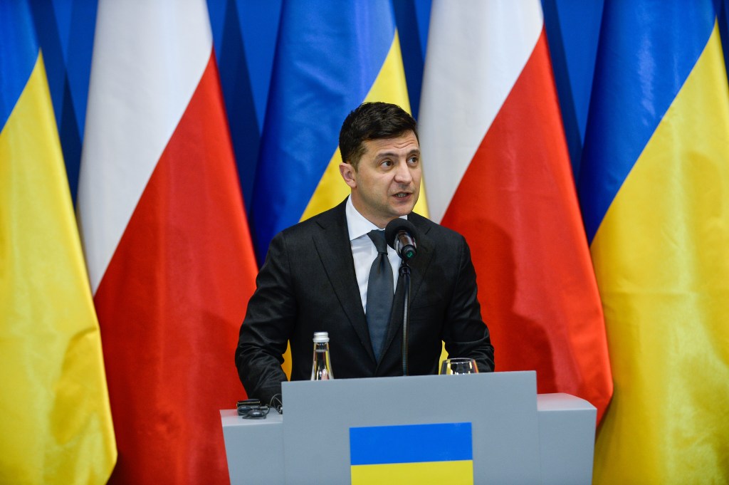 Presidente da Ucrânia, Volodimir Zelenski