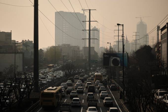 Tehran Air Pollution Rised Amid The COVID-19