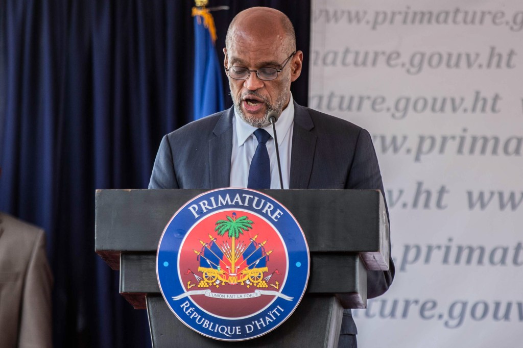 O novo premiê do Haiti, Ariel Henry, anuncia gabinete de governo