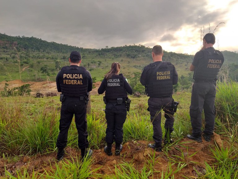PF faz operação em terra indígena em Rondonia