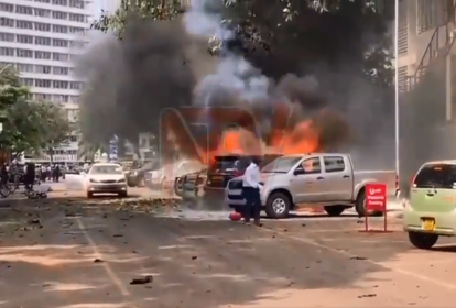 Explosão em Kampala, na capital de Uganda, terça-feira, 16/11