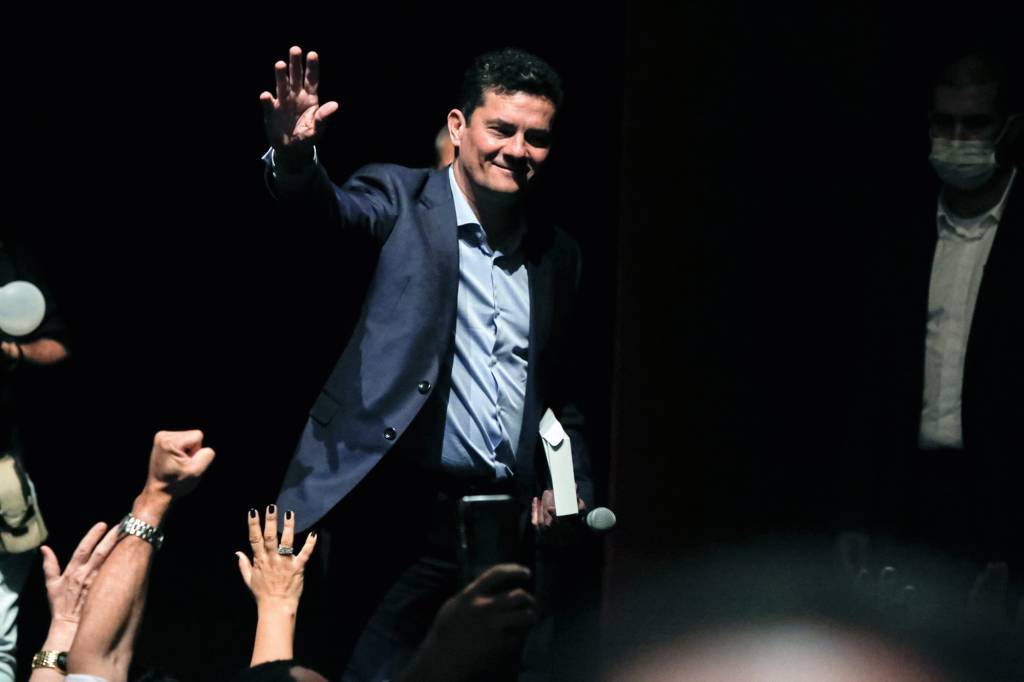 Sergio Moro Lançamento livro Contra o Sistema da Corrupção PREFERIDO - Moro: ele tem a simpatia de Luciano Bivar, cacique da futura sigla -