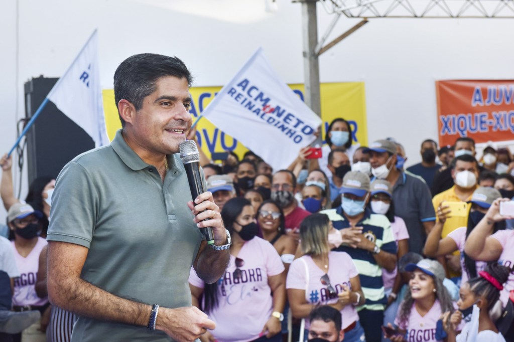 DESAFIANTE - ACM Neto: o ex-prefeito quer levar o carlismo de volta ao poder na Bahia após quatro gestões petistas -