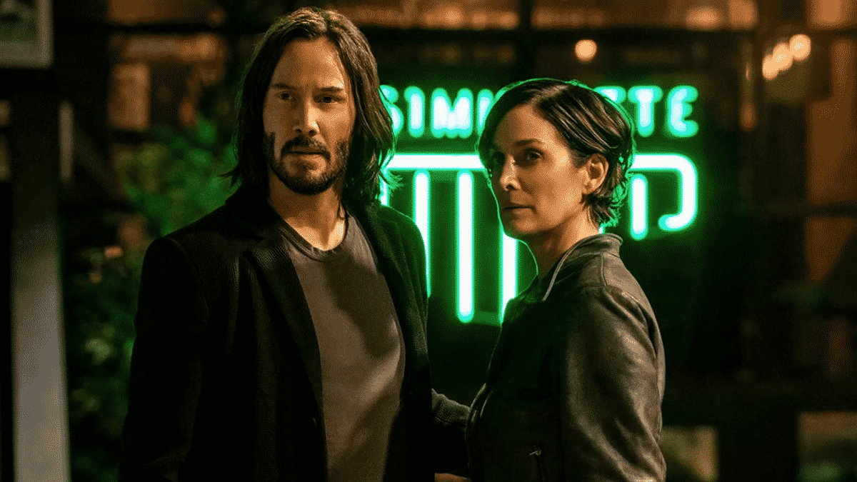 Keanu Reeves e Carrie-Anne Moss reprisam seus personagens Neo e Trinity em 'Matrix Ressurectios'