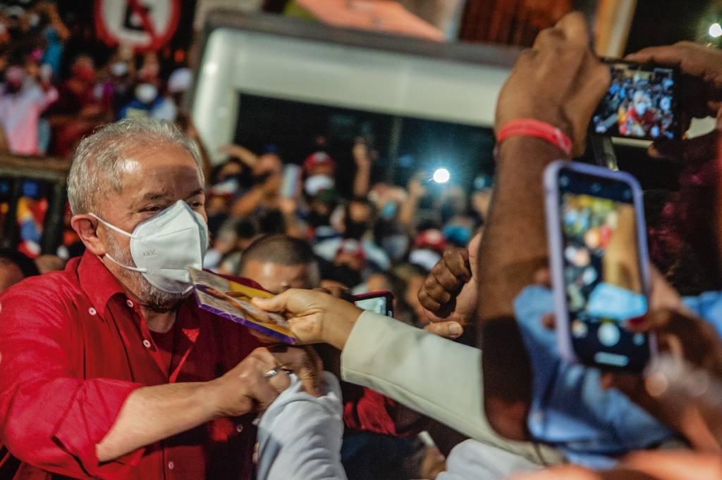 REELEIÇÃO - Lula: sondagens recentes apontam vantagem do petista -