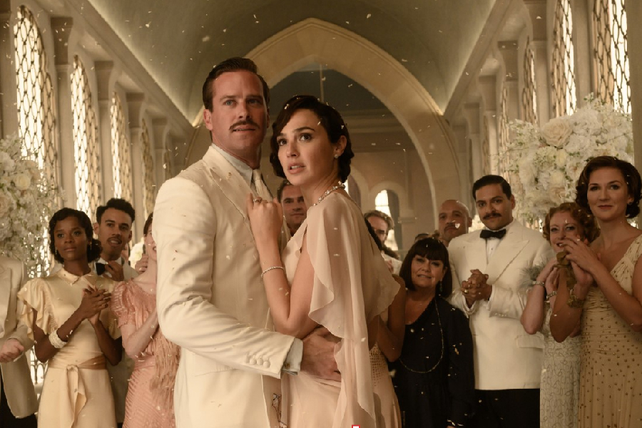Cena do filme 'Morte no Nilo', adaptação do livro homônimo de Agatha Christie.