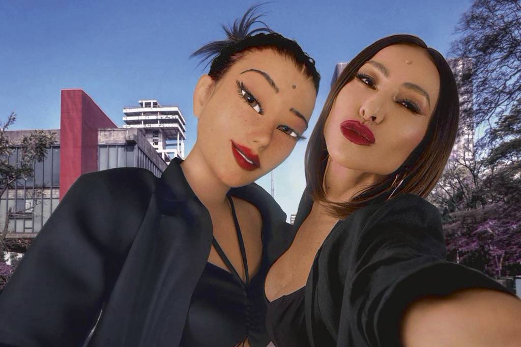 SATIKO-SABRINA-SATO-2021-02_.jpg SATIKO - Inspirada em Sabrina Sato, a figura tem personalidade própria e conquistou 16 000 seguidores poucos dias após sua apresentação oficial ao público -