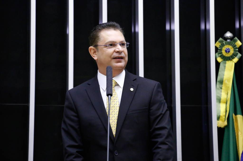Sóstenes Cavalcante, deputado federal pelo União Brasil do Rio e candidato ao comando da frente evangélica durante o ano eleitoral