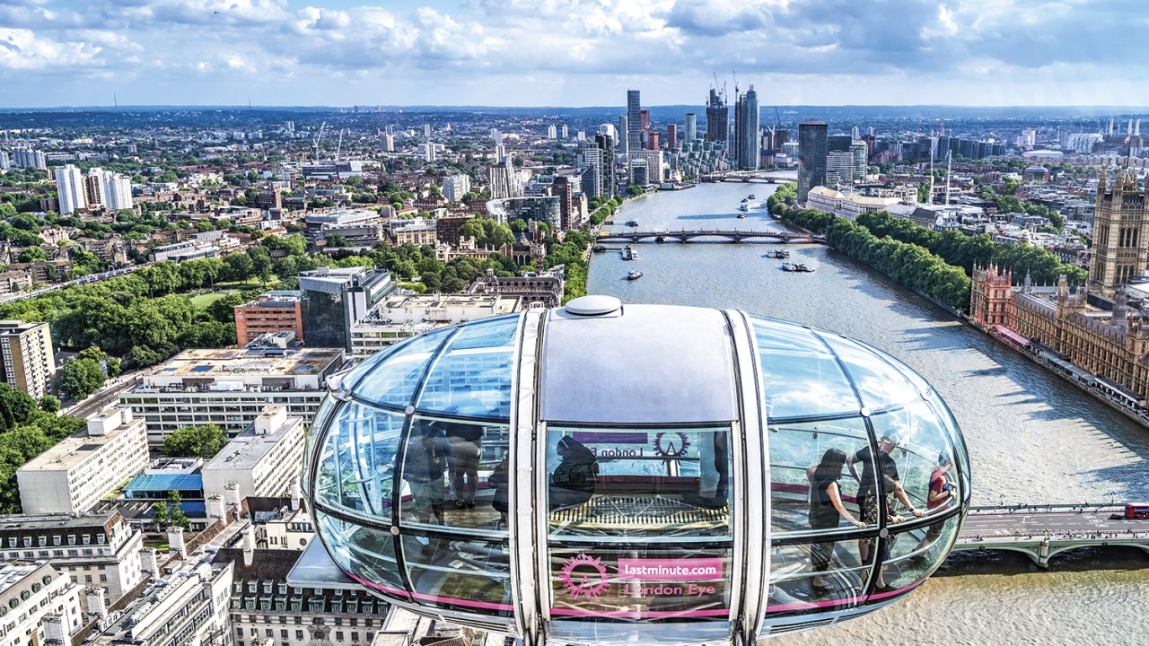 LONDON EYE, EM LONDRES - Em baixa: autoridades esperam a recuperação do setor apenas em 2022 -