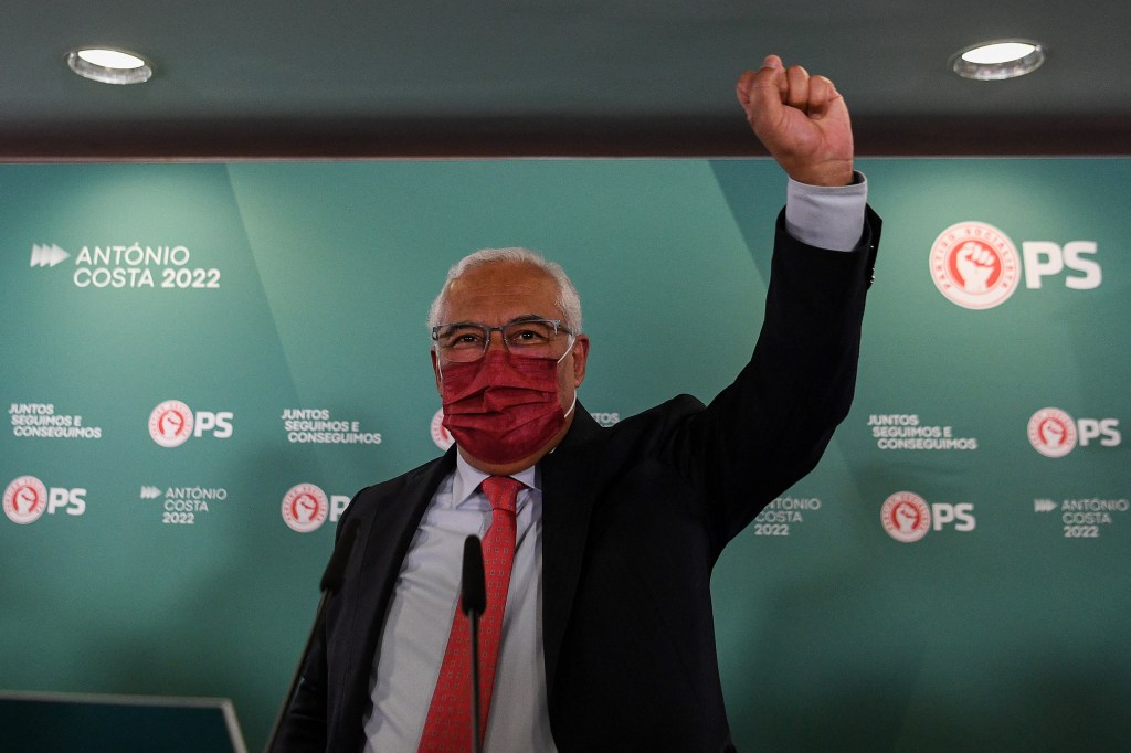 Líder do Partido Socialista (PS) e primeiro-ministro de Portugal, António Costa. 30/01/2022