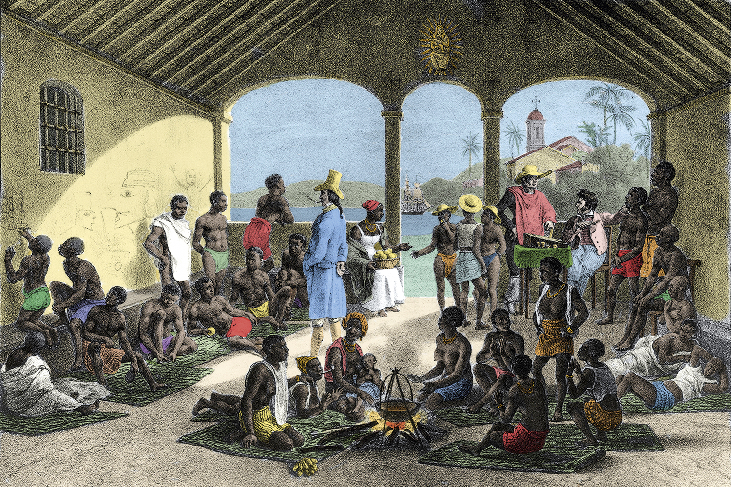 TRISTE HEGEMONIA - Mercado de escravos em torno de 1821: a Guanabara como centro mundial do tráfico africano -