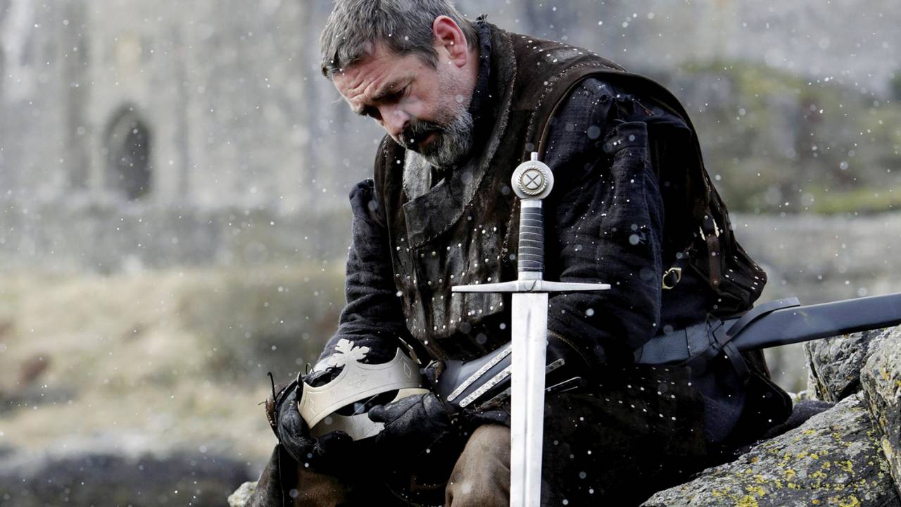 DRAMA HISTÓRICO - MacFadyen como Robert the Bruce: momento trágico na vida de um guerreiro -