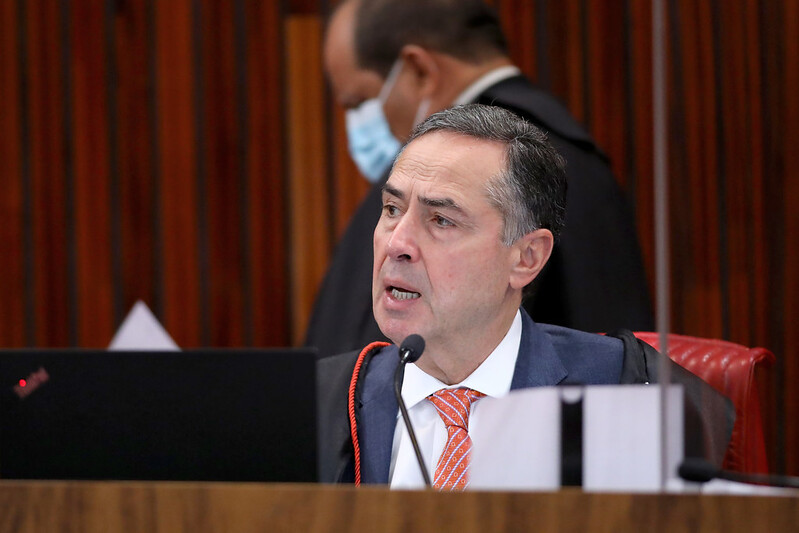 O presidente do TSE, ministro Luís Roberto Barroso